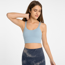 lulu sport vest woman with chest cushion cross beauty back minimalist about sexy yoga bra women blouses fitness running women
