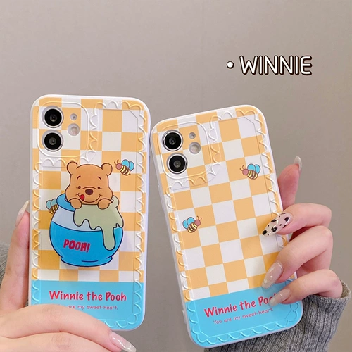 星熙 Apple, мультяшные милые шахматы, совместимая трубка, iPhone12 Pro, iPhone 11, силиконовый чехол для телефона, защитная сумка, с медвежатами, iphone, новая коллекция, 8plus, защита при падении