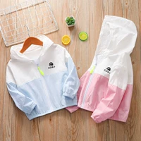 Детский солнцезащитный крем, летняя тонкая хлопковая дышащая одежда для защиты от солнца для мальчиков