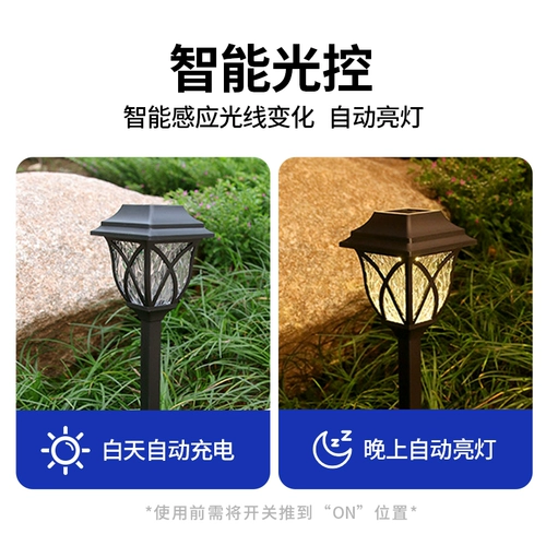 Дорожные садовые фонари на солнечной энергии для беседки, сельский атмосферный уличный фонарь