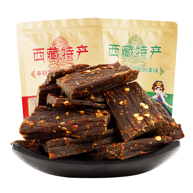 西藏特产风干牦牛肉干超干手撕耗牛肉干正宗零食肉脯散装麻辣五香