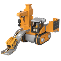 Childrens large assembly and disassembly engineering vehicle fire truck tank deformation track car boy educational screw toy