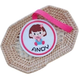 Защитный школьный рюкзак, защитная сумка для матери и ребенка, именная наклейка для детского сада, брелок, подвеска, делается под заказ, с вышивкой