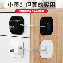 Drawer safety lock baby child protection baby anti-opening high-rise balcony glass window holder sliding door lock buckle