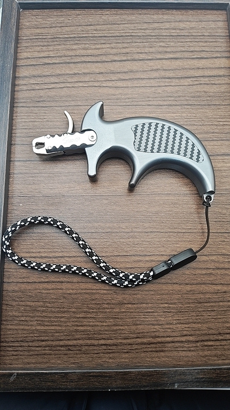 Wave-Cutting Launcher with 440 Aviation Aluminum Handle, Compatible with Various Tail Caps, a Tool for Easy Release and Labor-Saving