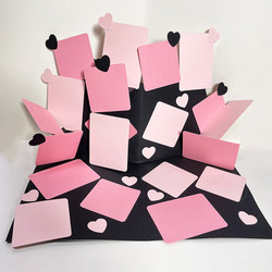 Three-Dimensional Book Photo Album Photo Wall Mechanism Card Material Package DIY LAOSHU Handmade Mechanism Couple Souvenir Album