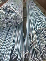 Hot galvanized round steel Phi 1 0 galvanized round steel 12mm hot-dip zinc round steel 14 hot galvanized round steel Phi 1 6 18 20