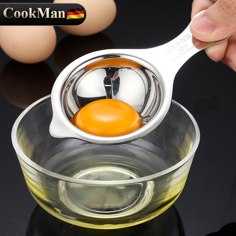304 stainless steel egg white egg yolk separator baby home protein egg liquid filter baked eggs egg divider