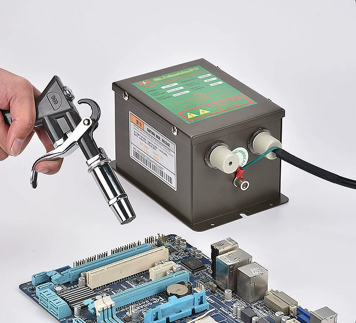Súng bắn khí ion chống tĩnh điện SL-007 cầm tay 302D thổi bụi súng ion công nghiệp tĩnh khử súng chống tĩnh điện