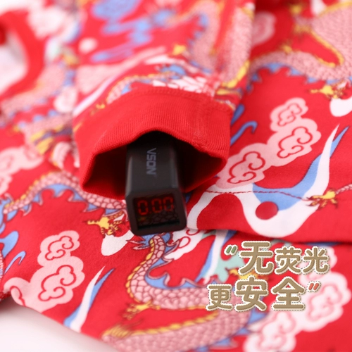 Детский демисезонный красный комбинезон для новорожденных, платье