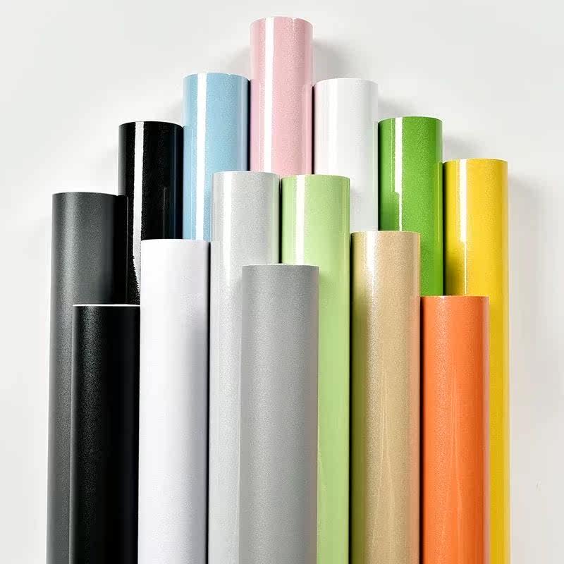 Waterproof and oil-proof desktop kitchen cabinet table wallpaper self-adhesive furniture renovation cabinet wardrobe decoration refrigerator sticker