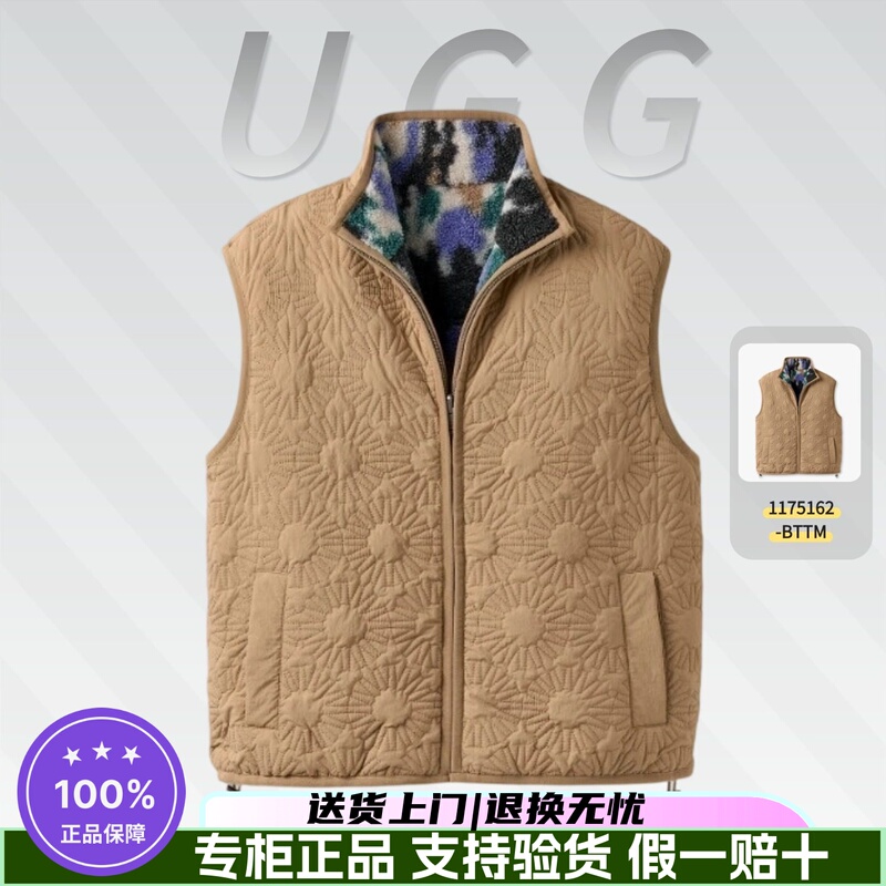 Ugg26 New Unisex Cotton Vest with Stand Collar, Double-Sided, Autumn and Winter Outdoor Warm Fashion Vest 1175162 Ugg26 New Unisex Cotton Vest with Stand Collar, Double-Sided, Autumn and Winter Outdoor Warm Fashion Vest 1175162