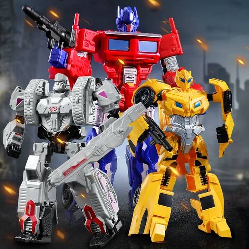 Металлический трансформер, транспорт, игрушка, Бамблби для мальчиков, робот, Кинг-Конг
