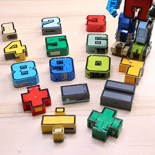 Цифровой трансформер, вариационная игрушка для мальчиков, комбинированный робот, 3 лет, 4-6 лет