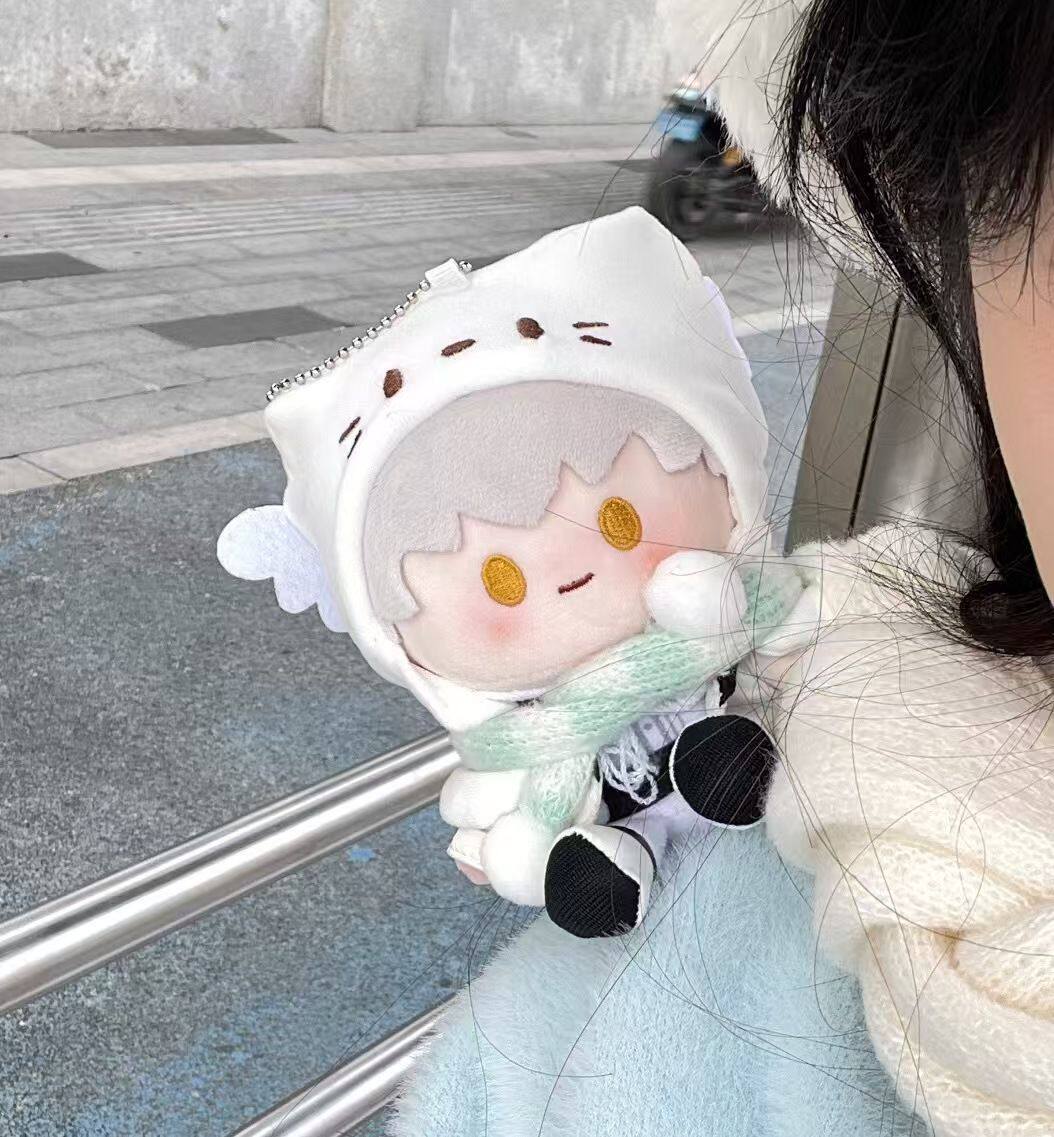 欢迎小狗小猫斗篷10cm棉花娃娃正常体海星体chiikawa娃衣可爱衣服