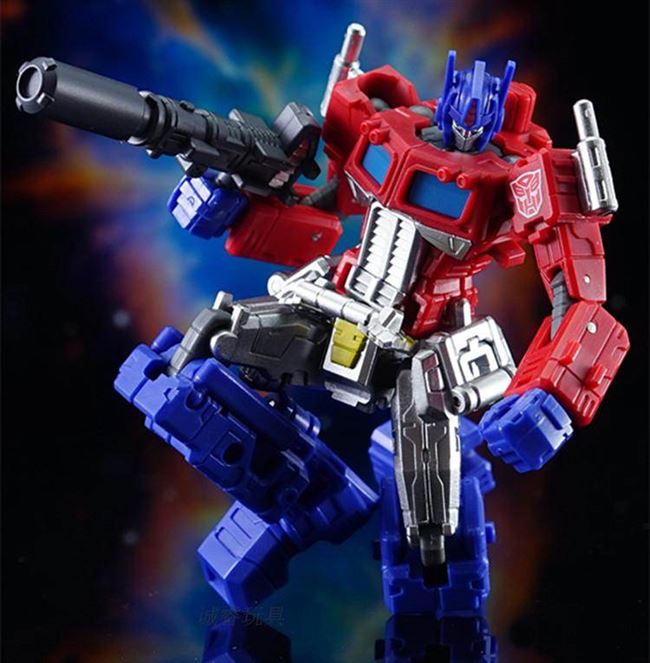 Hàng ngàn thực hành tf Transformers 4 Optimus Prime Deformation Pen Red OP Movable Deformable Model Toy Box - Gundam / Mech Model / Robot / Transformers mô hình robot anime