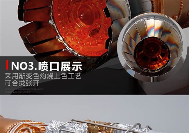 Mô hình động cơ Telbo 1:20 Taihang RC mô hình quân sự Bộ sưu tập mô hình quân sự làm bằng tay 10 loạt - Mô hình máy bay / Xe & mô hình tàu / Người lính mô hình / Drone