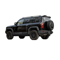Suitable for Equation Leopard 5MC rear wing press tail roof fixed wind wing top wing modified car exterior decorative stickers without punching