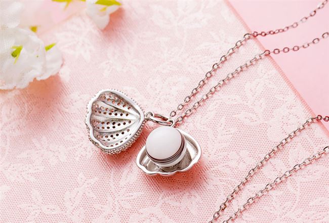 Mặt dây chuyền sữa mẹ vỏ lưu niệm tinh khiết vòng cổ tiết kiệm tự làm tóc bé mặt dây chuyền gói vật liệu tự chế - Quà lưu niệm cho bé / Sản phẩm cá nhân quà cho bé