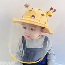 Baby Protective Face Hood Child Protective Cap Outbreak Anti-Droplets Isolated Fisherman Hat Summer Thin BABY FACE COVER