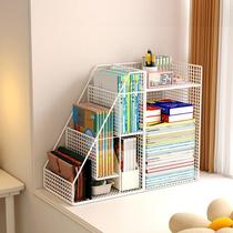 Balcony window bookshelf small bookcase childrens 6521 picture book shelf space shelf uses the desk to store items on the floor to move and float