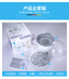 nồi lẩu điện 1 người Nồi hấp trứng Đức tự động tắt nguồn hấp trứng hấp bánh mì hấp để chống cháy khô - Nồi trứng nồi lẩu nhỏ Nồi trứng