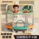 Snd Trampoline for Children, Indoor Home Use, Toddler Jumping Bed, Family Safety Net, Small Bouncy Bed, High Elasticity