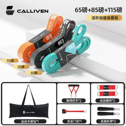 11-Piece Set of Resistance Bands, Elastic Bands, Anti-Resistance Strength Training Fitness Pull-Up Assist Bands, Resistance Ropes