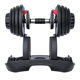 Snd Schneider Quick-Adjust Dumbbells for Men, Adjustable Weight, 24 Kg, 39 Kg, Pure Steel, Pair