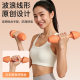 Feildon Dumbbells for Women, Students, and Children, Fitness Equipment for Home Use, Solid Cast Iron with Silicone Coating, Small Exercise Dumbbells