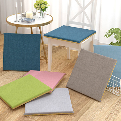 【 添语】四季通用纯色凳子垫