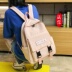 Schoolbag nữ Hàn Quốc phiên bản của Harajuku ulzzang sinh viên đại học trường cao vai-to-vai túi sen dòng vải sang trọng cổ cảm giác cô gái 