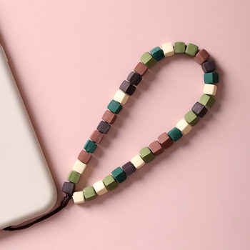 Xunnanxi mobile phone lanyard soft clay mobile phone chain anti-lost