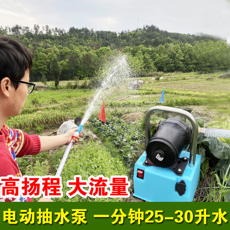 Small rechargeable pumping pump watering artifact watering machine watering machine pumping machine agricultural irrigation home users outside the pastoral self-priming
