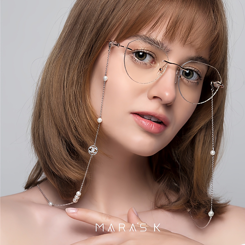 Really, Whoever Wears It Looks Better! Fashionable Pearl/Sunglasses Eyeglass Chain/Eyeglass Chain/Neck Chain for Women