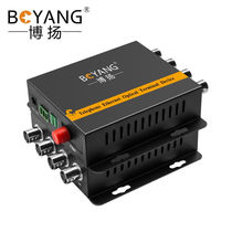 BOYANG digital video optical transceiver 2-way 4-way 8-way 16-way video 1-way reverse data 485 light