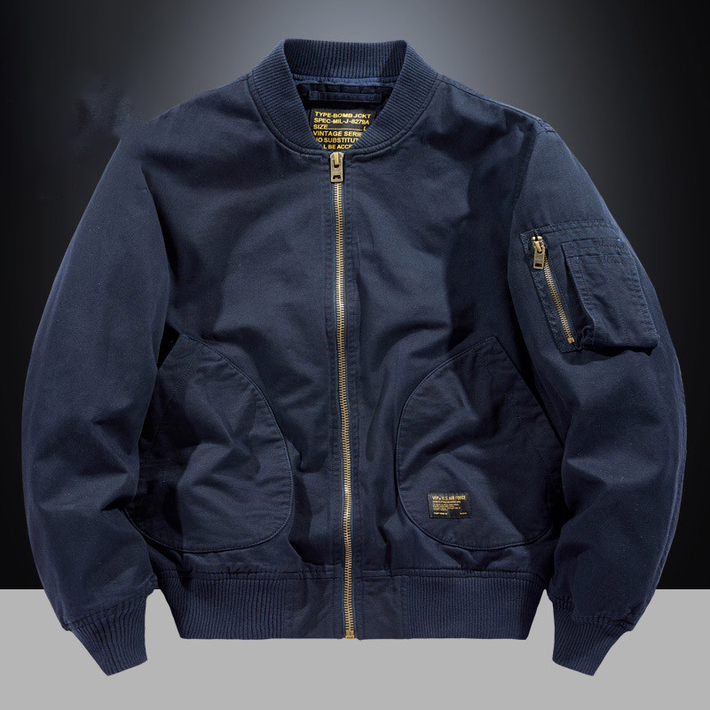 2024 Fashion Trendy Brand New Bomber Jacket for Men, Loose Fit, Large Size, Workwear Baseball Jacket, Autumn and Winter Casual Coat