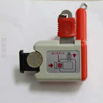 Shopping cart trolley supermarket shopping cart lock supermarket trolley coin lock plastic lock zinc alloy