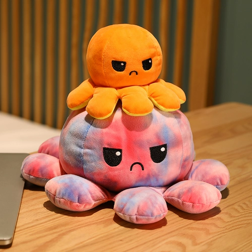 Плюшевая игрушка, подушка для рыбалки для сна, тряпичная кукла, осьминог