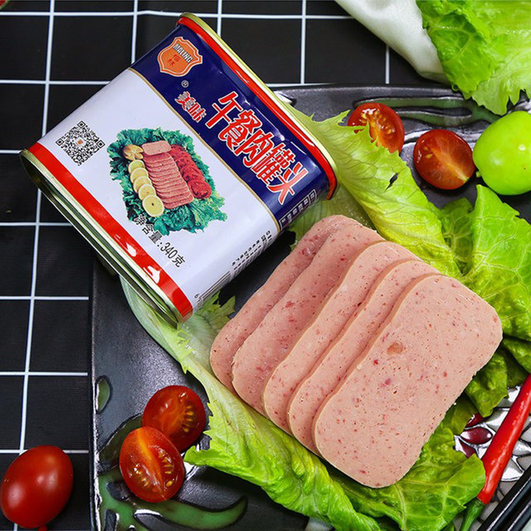 Medium Grain Merlin Delicious Afternoon Meal Meat Canned Hot Pot Ready-to-fire Leg Meat Cooked Food Easy And Quick Down Meals 340g * 3