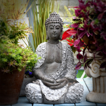 Garden Decoration Courtyard Chinese Classical Zen Imagery Buddha Pendulum home Decorative Resin Craft Balcony Top Floor Arrangement