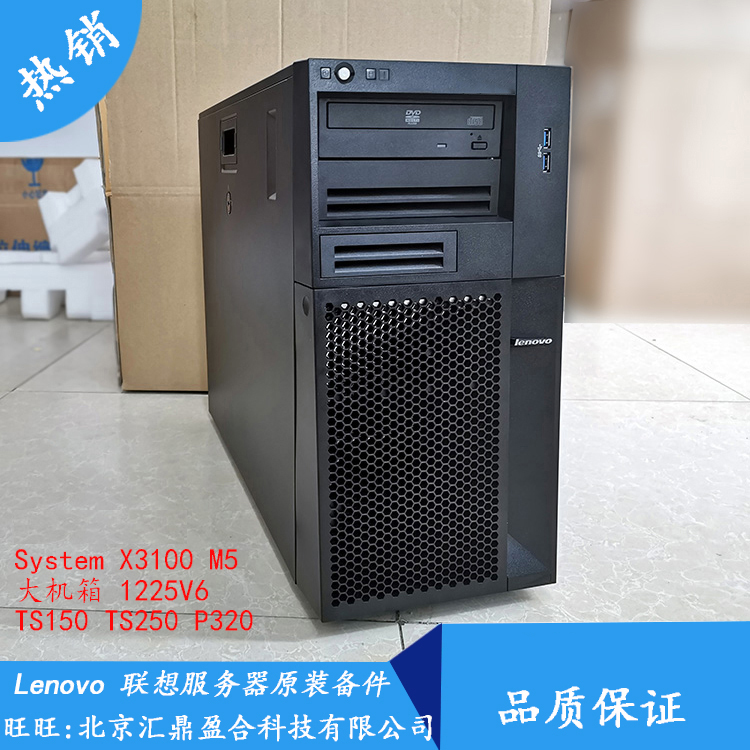 Brand new X3100 M5 tower server big host shell finance software with friendly server