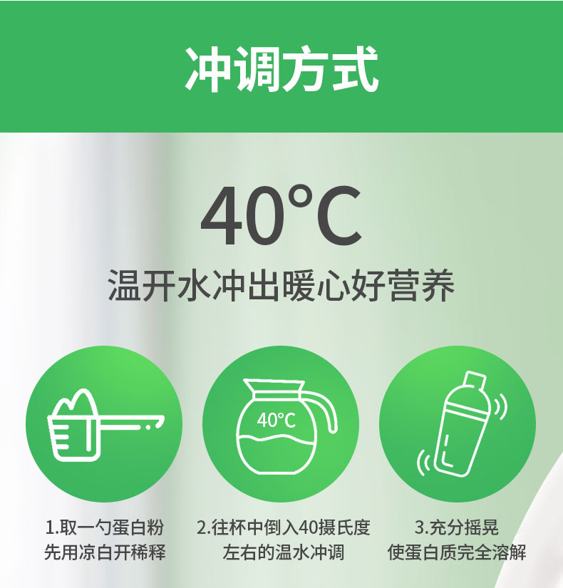 【双蛋白！】伊路健蛋白营养粉350g