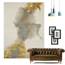 ковер 东升北欧轻奢客厅地毯茶几毯垫ins风现代简约卧室家用地垫可定制