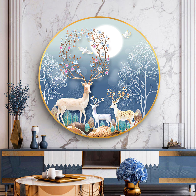 5d Diamond Painting 2022 New full drill Flux Lose Living room Xuanguan Nordic Handmade yourself with diamond embroidered