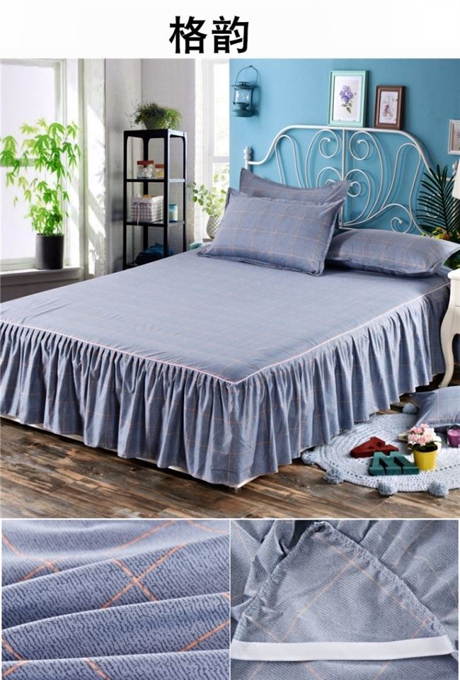 Bụi che phủ bảo vệ nệm bọc giường váy chăn chăn giường ngủ trampoline bìa đơn mảnh dày đỏ giường bông - Váy Petti giường váy