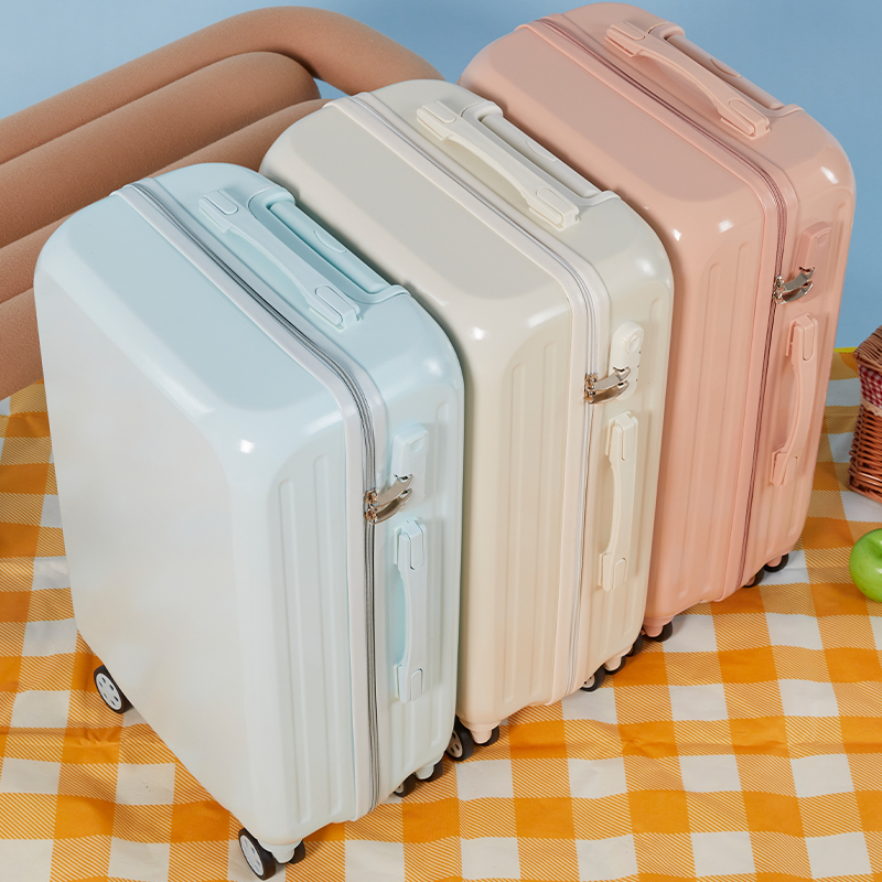 Luggage female high-value high-capacity strong and durable suitcase thickened zipper style mother-in-law box 24-inch trolley case