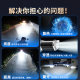 Motorcycle ultra-bright LED lens laser matrix headlight modified double-claw and three-claw accessories bulb integrated far and near light