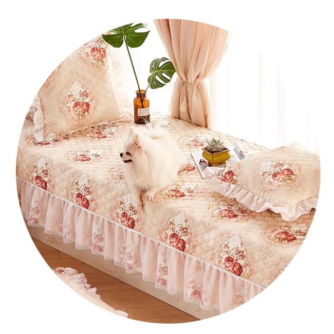 Tatami trải giường ren tùy chỉnh thực hiện đơn đặt hàng lớn làm châu Âu tùy chỉnh kích thước bìa quilted tăng bốn mùa bìa - Trải giường tấm ra trải nệm