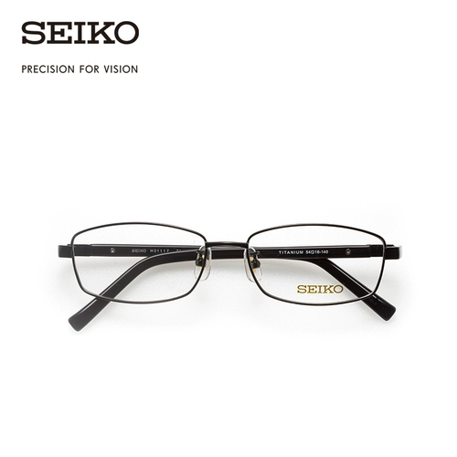 Seiko Seiko Glasses Basic Series Men's Rame Framed Casual Titanium Stackes Framework H01117